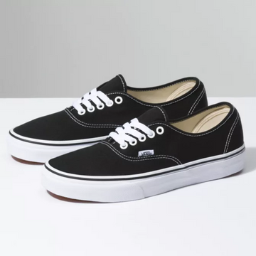 VANS AUTHENTIC BLACK WHITE-VANS