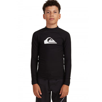 Quiksilver Heater Long Sleeve Boys Rashie-QUIKSILVER