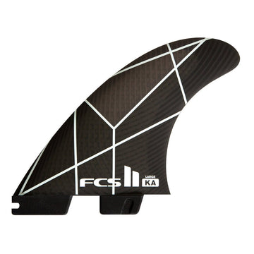 FCS II KA PC TRI FIN- WHITE GREY - Coastal Life Surf Supply CoFCS