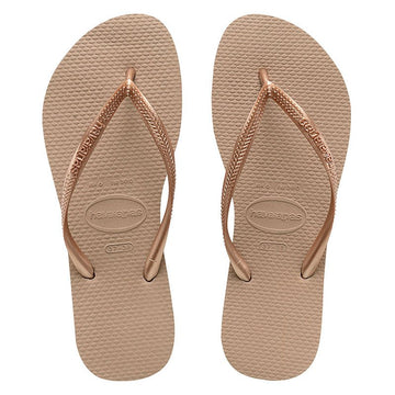 Havaiana Slim Metallic Rose Gold - Coastal Life Surf Supply CoHAVAIANAS