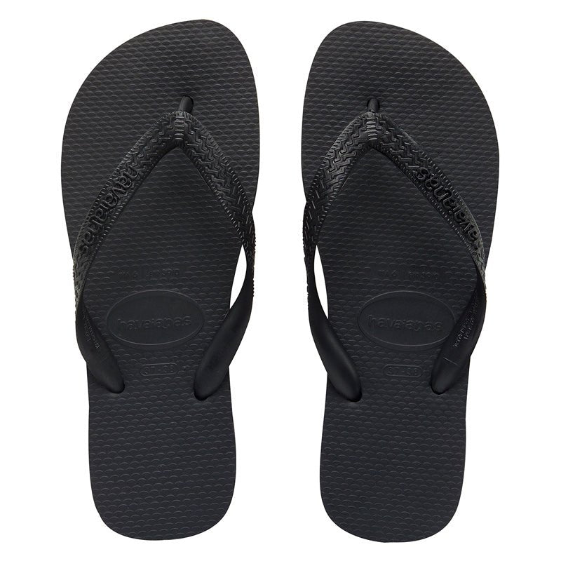 HAVAIANA TOP BLACK THONGS - Coastal Life Surf Supply CoHAVAIANAS