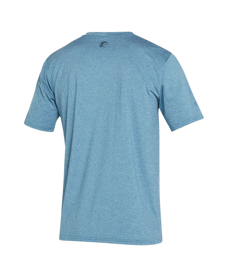 Oneill 24/7 Hybrid UV Surf Tee - Smoke Blue