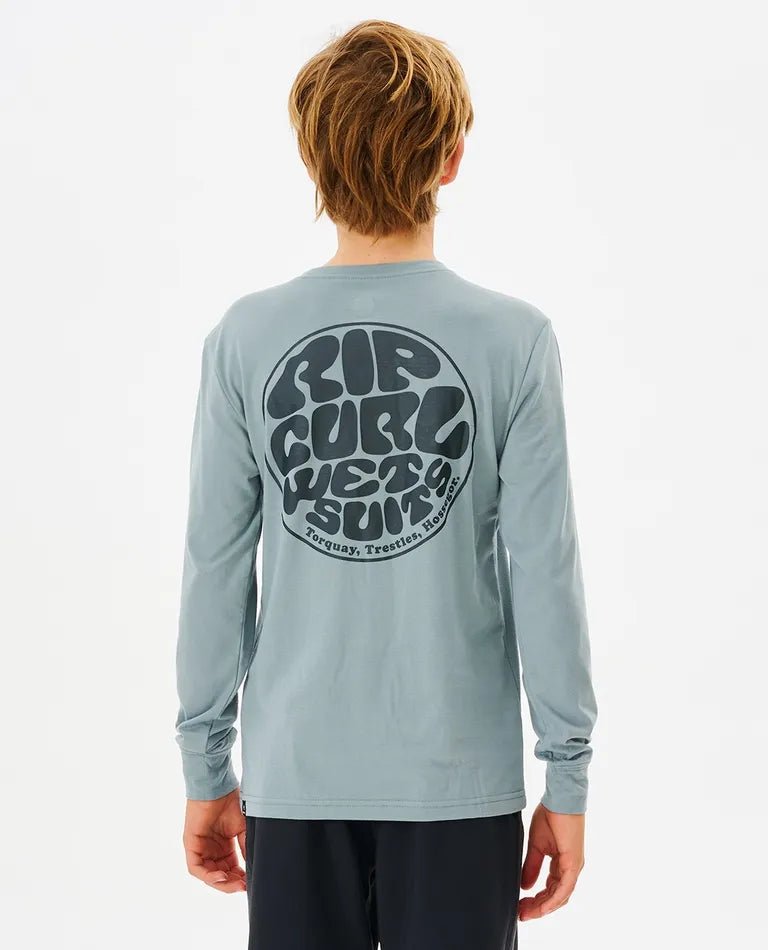 Ripcurl Icons Long Sleeve Rash Vest Boys - Coastal Life Surf Supply CoRIPCURL