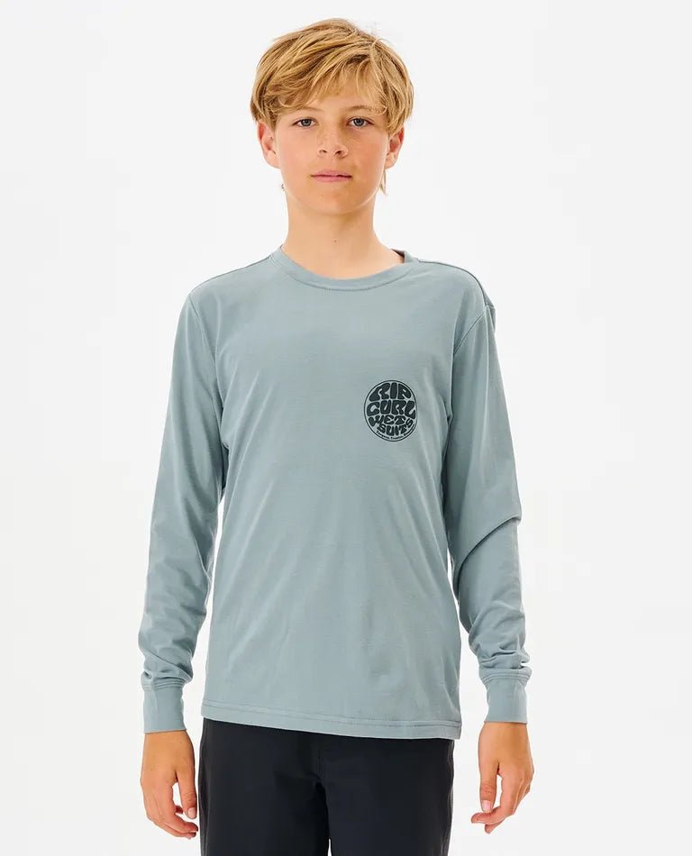 Ripcurl Icons Long Sleeve Rash Vest Boys - Coastal Life Surf Supply CoRIPCURL