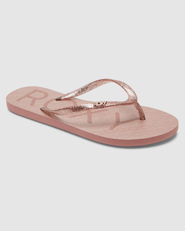 Roxy Viva Sparkle Girls Thongs - Coastal Life Surf Supply CoROXY