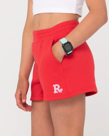 Rusty Line Fleece Short Girls - Coastal Life Surf Supply CoRUSTY