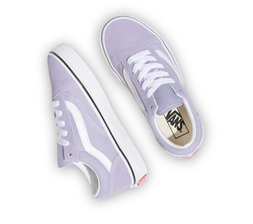 Vans Old Skool Girls Languid Lavender/True White